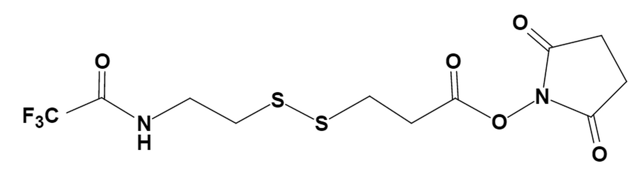 Trifluoroacetamidoethyl-SS-propionic NHS ester