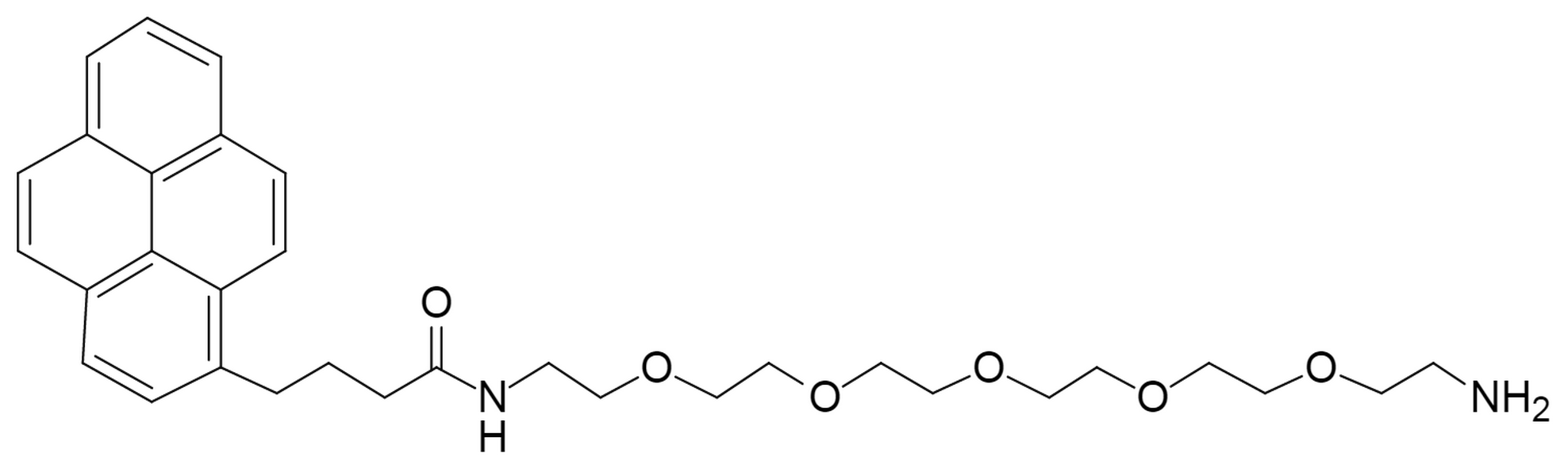 Pyrenebutyricamide-PEG5-amine, TFA salt
