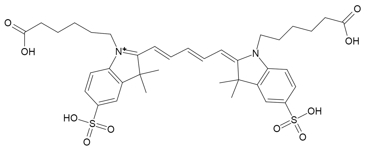 Sulfo-Bis-(N,N'-carboxylic acid)-Cy5