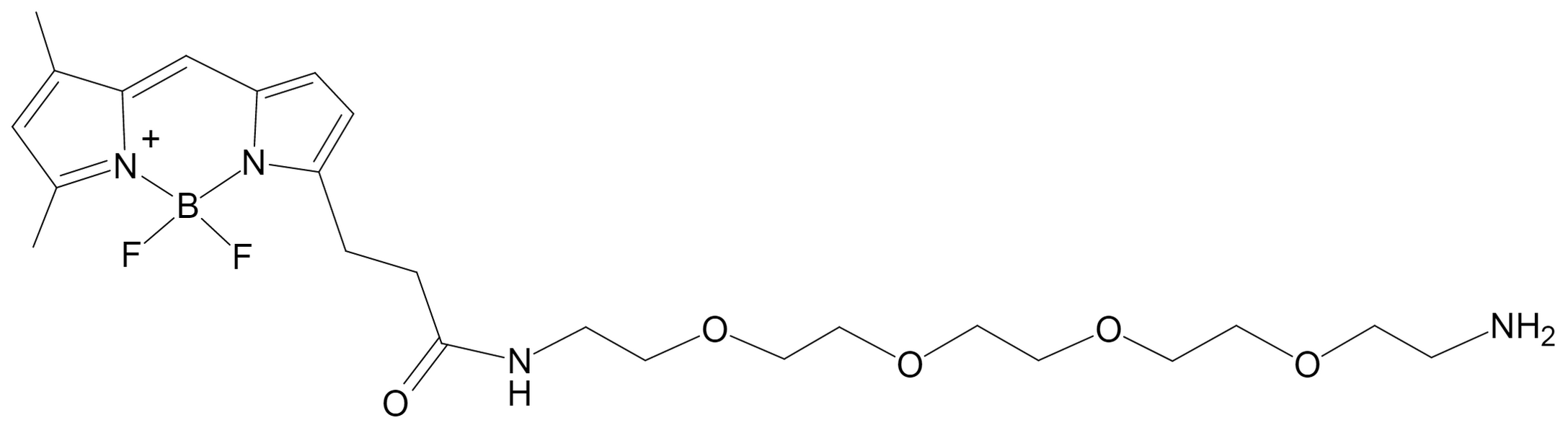 BDP FL-PEG4-amine TFA salt