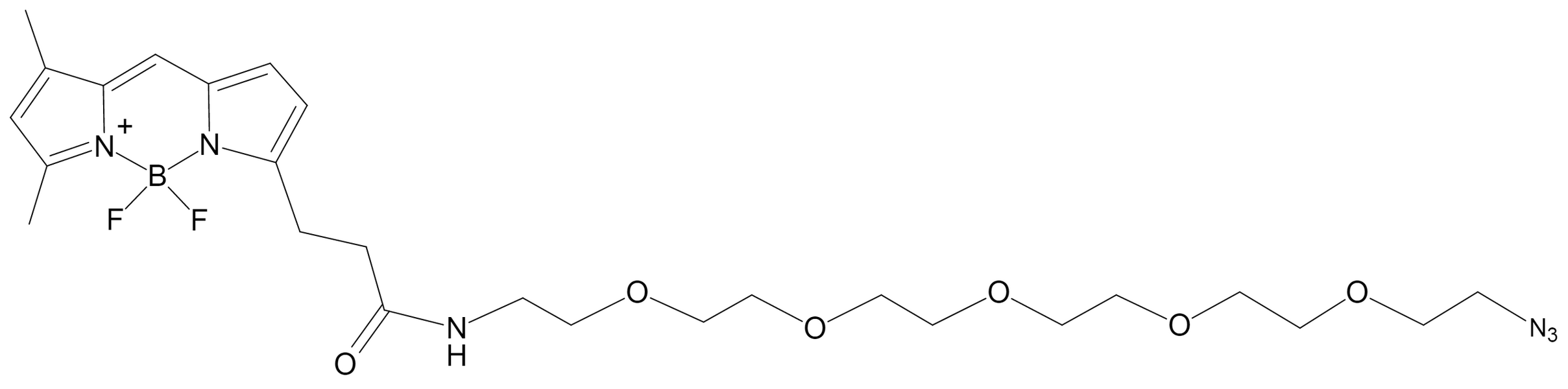 BDP FL-PEG5-azide