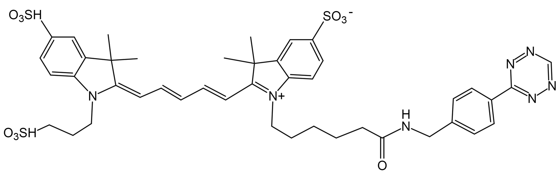 Sulfo-Cy5-Tetrazine