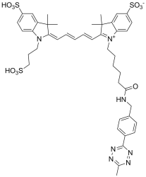 Sulfo-Cy5-Methyltetrazine