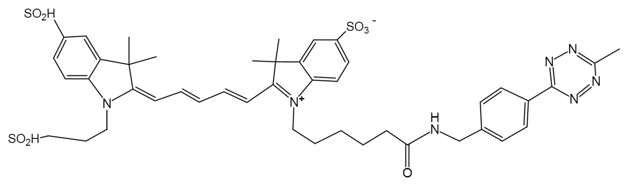 Sulfo-Cy5-Methyltetrazine