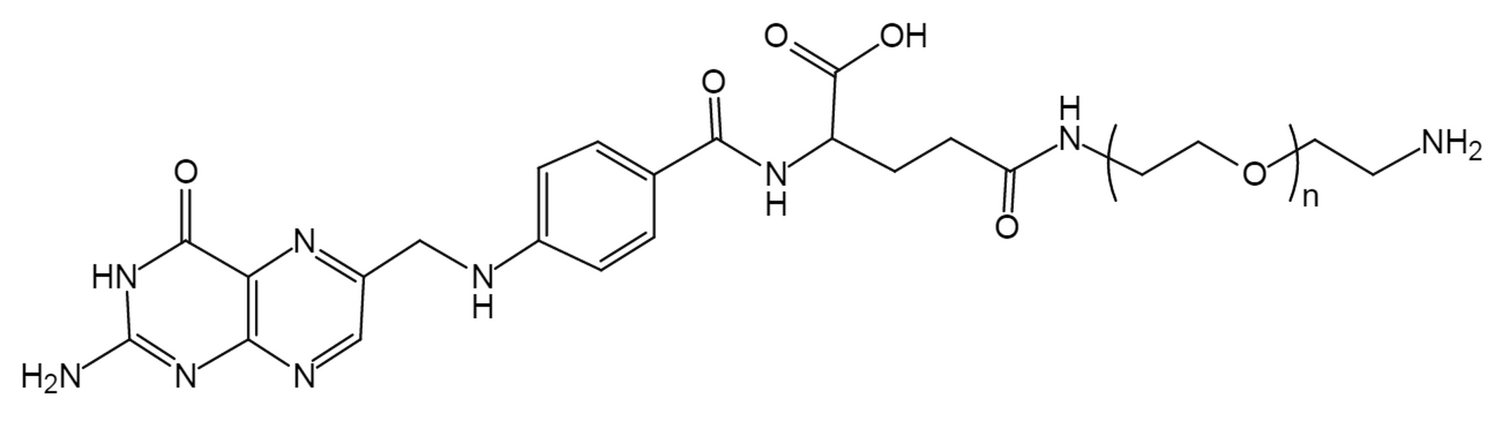 Folate-PEG-amine, MW 1K