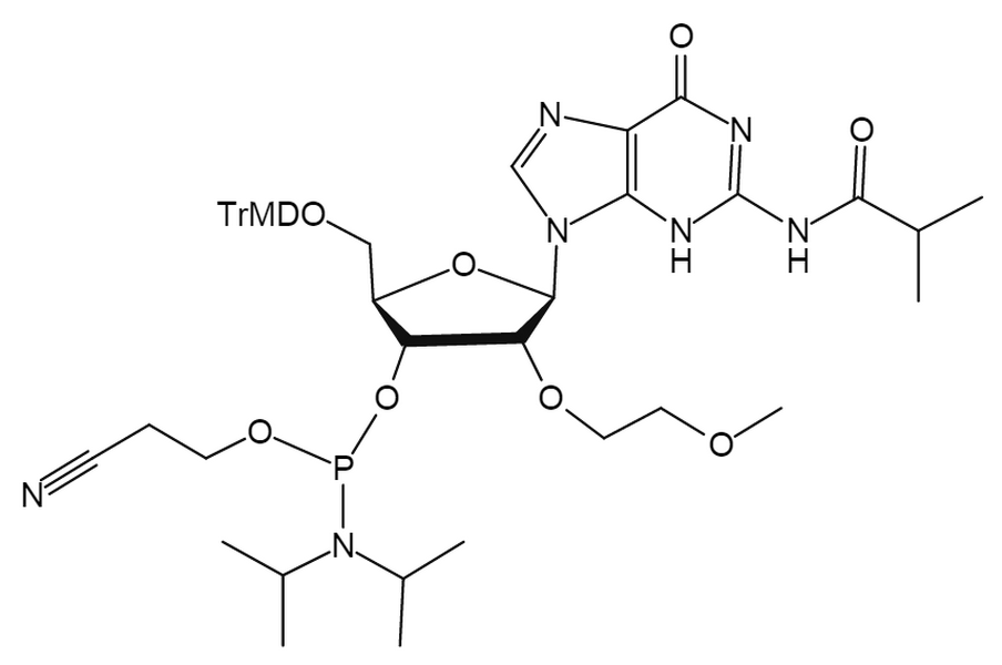 5'-O-DMT-N2-isobutyryl-2'-O-(2-methoxyethyl)guanosine 3'-CE phosphoramidite