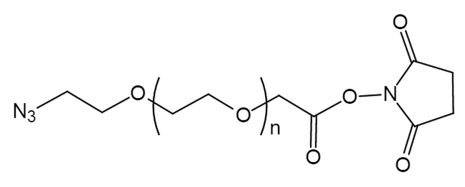 Azide PEG Succinimidyl Carboxymethyl Ester,MW 3.5K