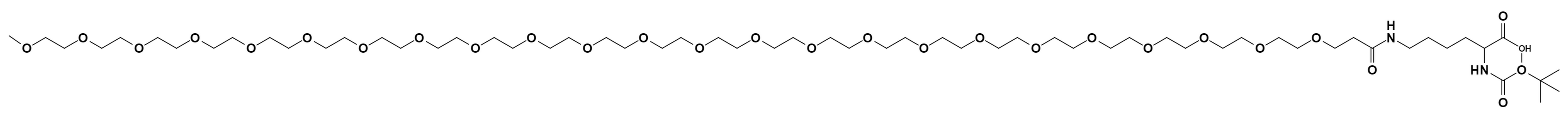 N-Boc-N'-(mPEG24)-L-Lysine-OH