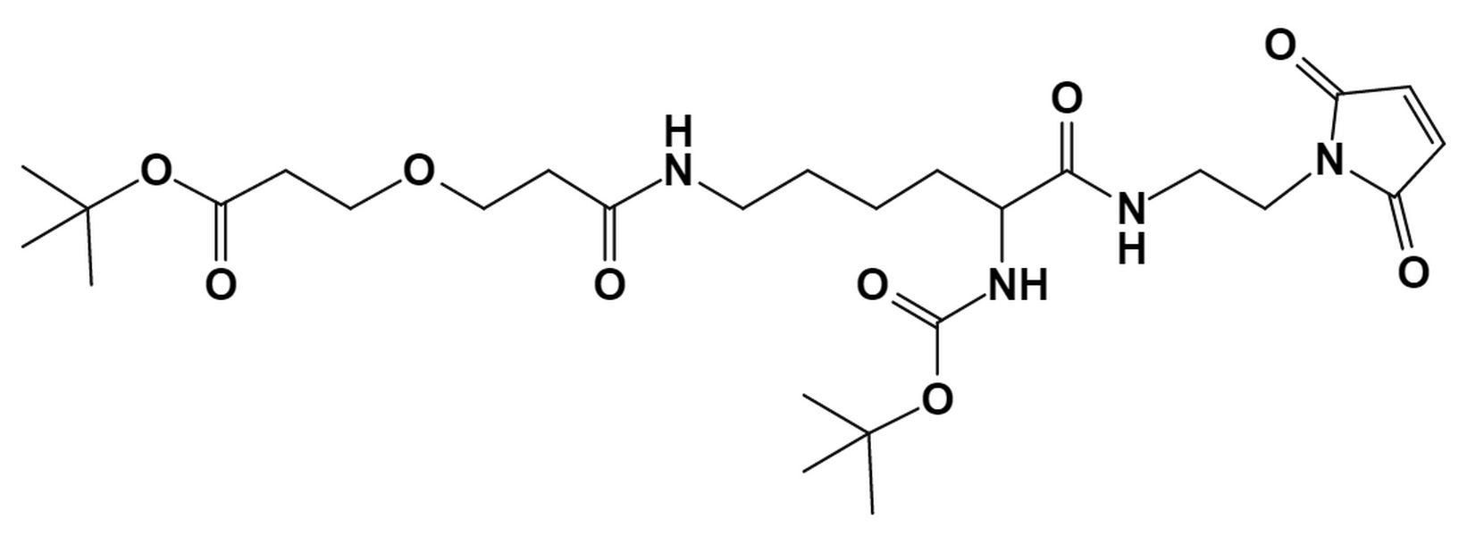 N-Boc-N'-(PEG1-t-butyl ester)-L-Lysine-amido-Mal