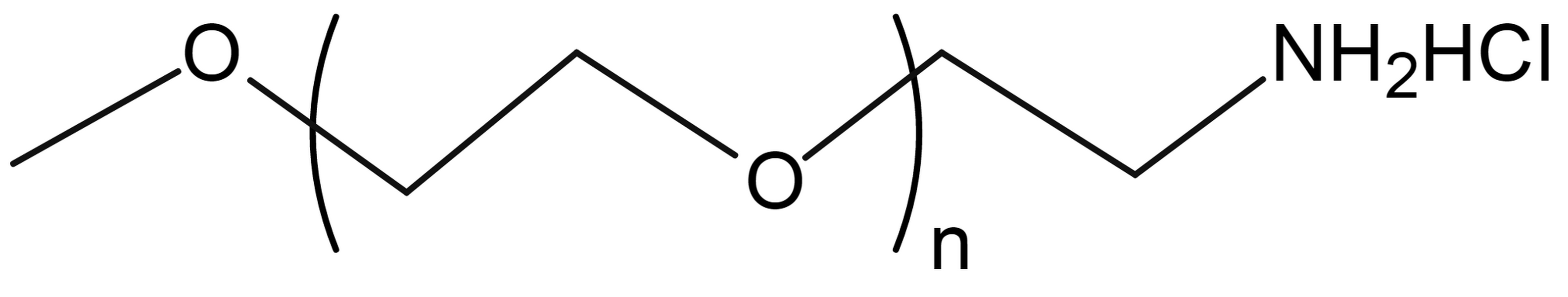 m PEG Amine, HCl Salt,MW 550