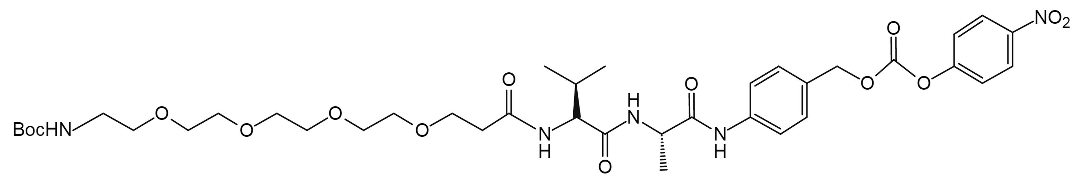 Boc-PEG4-Val-Ala-PAB-PNP