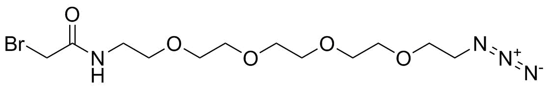 Bromoacetamido-PEG4-azide