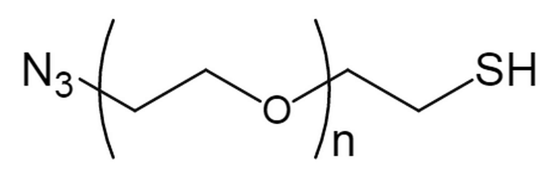 Azide-PEG-thiol, MW 1K
