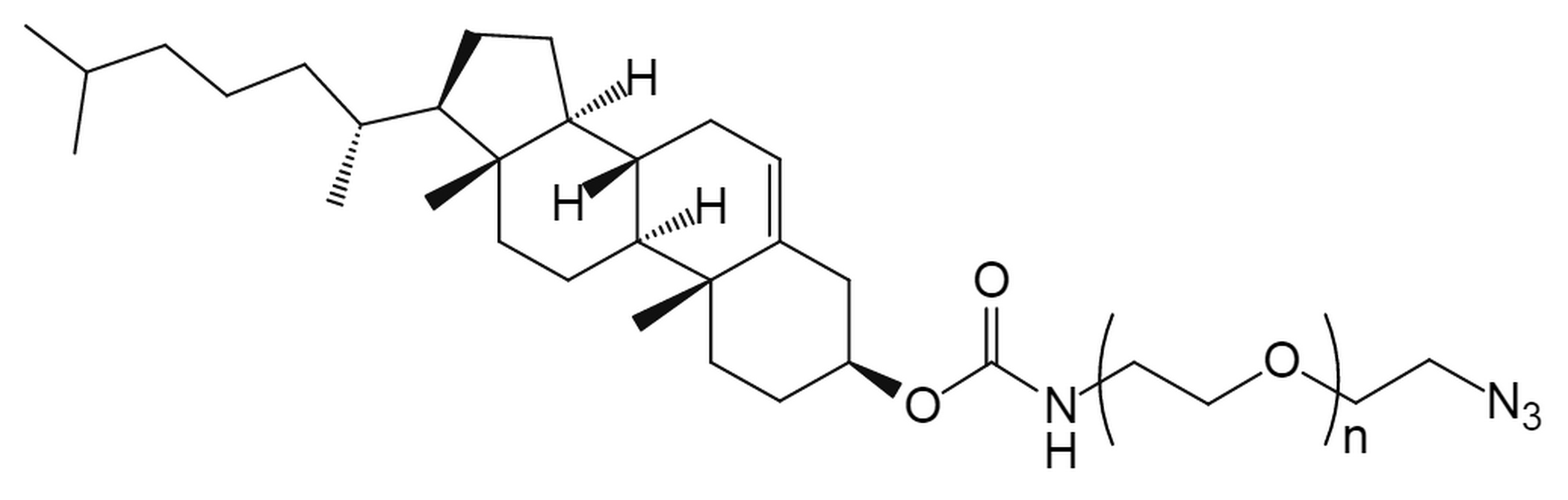 Cholesterol-PEG-Azide, MW 1K