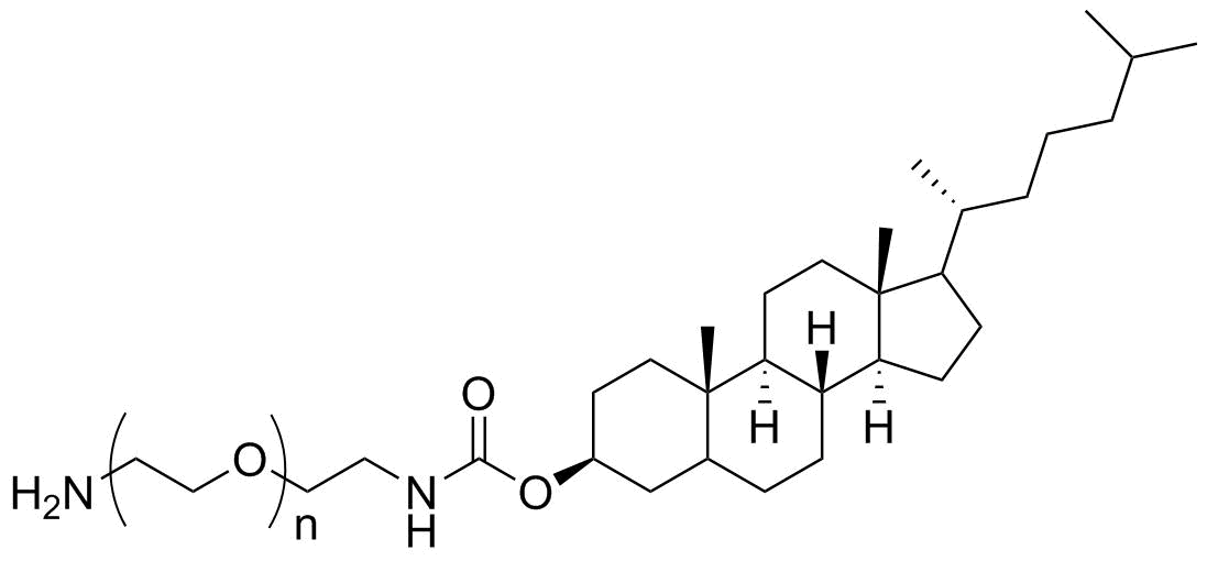 Cholesterol-PEG-Amine, MW 1K