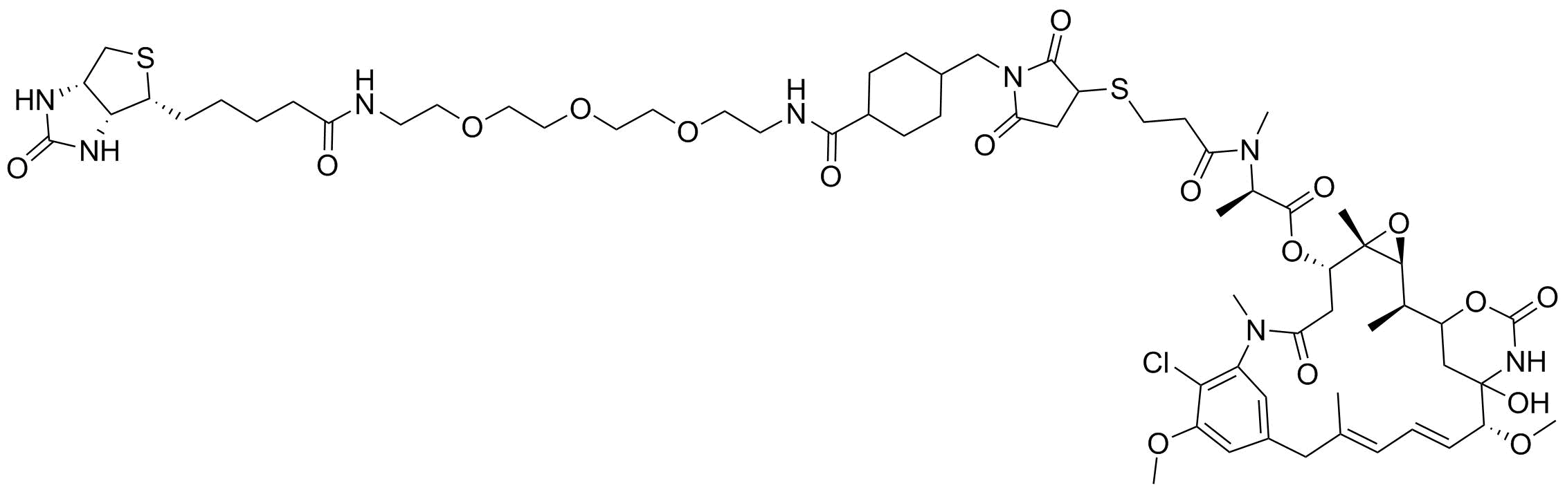 DM1-MCC-PEG3-Biotin