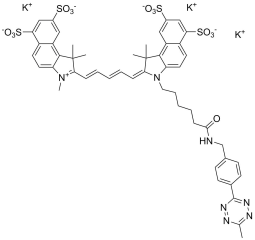 sulfo-Cyanine5.5 tetrazine