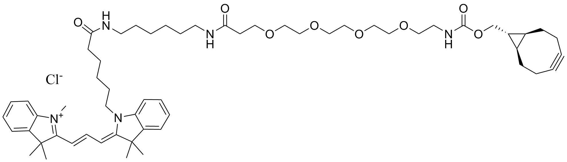 BCN-PEG4-Cyanine3 (exo)