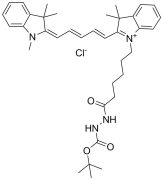 Cyanine5 Boc-hydrazide