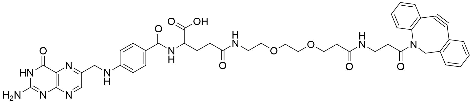 Folate-PEG2 DBCO amide