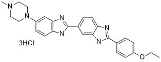 Hoechst 33342, blue fluorescent nucleic acid stain