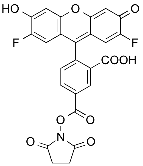 Difluorocarboxyfluorescein NHS Ester, 5-isomer