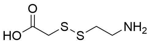 2-(2-aminoethyldisulfanyl)acetic acid